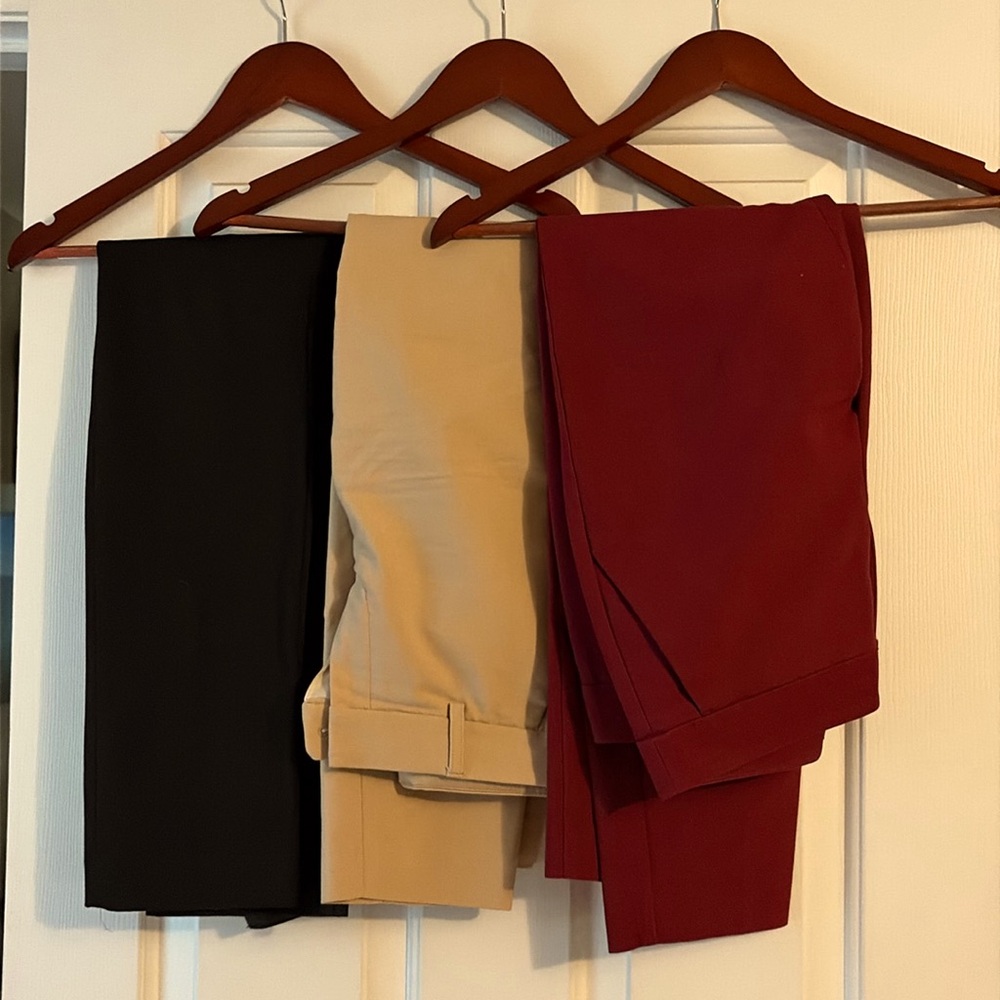 Bundle of 3 colors Express slacks